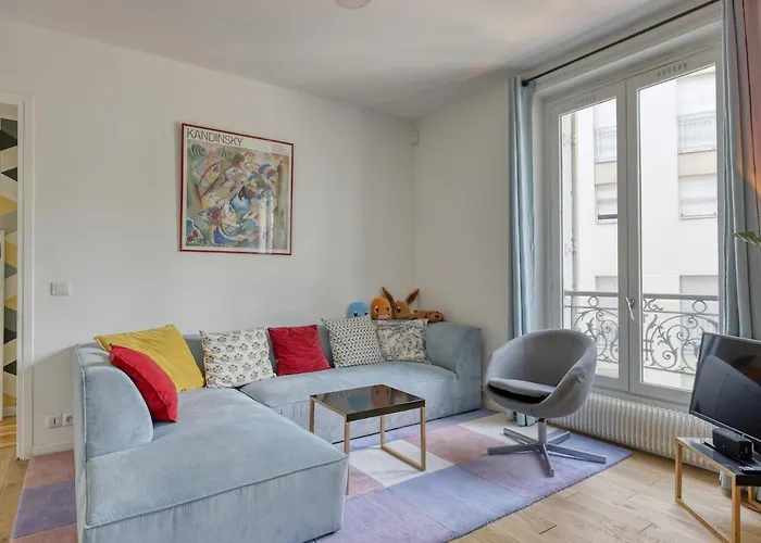 Tunnel - Kp - Appartement Lumineux 4P Avec Vue Buttes Chaumont